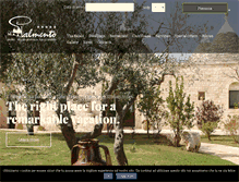 Tablet Screenshot of ilpalmento.com